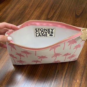 Stoney Clover Lane Palm Tree Flat Pouch